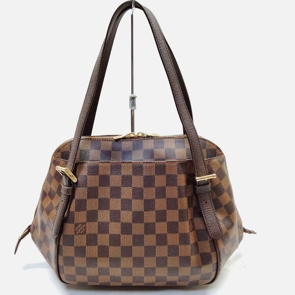 Louis Vuitton Shoulder/Hand Bag Belem MM Brown Damier - Picture 1 of 13